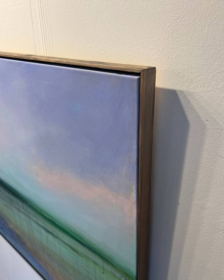 Original Impressionism Landscape Painting by Hasso Heybrock