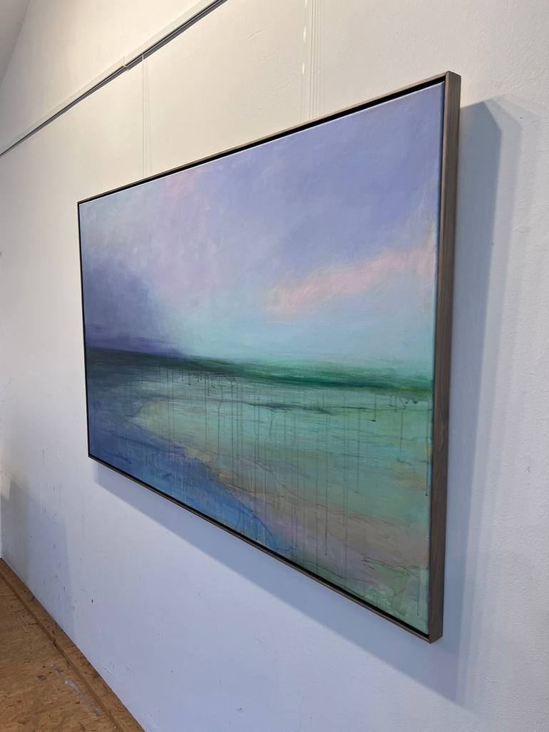 Original Impressionism Landscape Painting by Hasso Heybrock