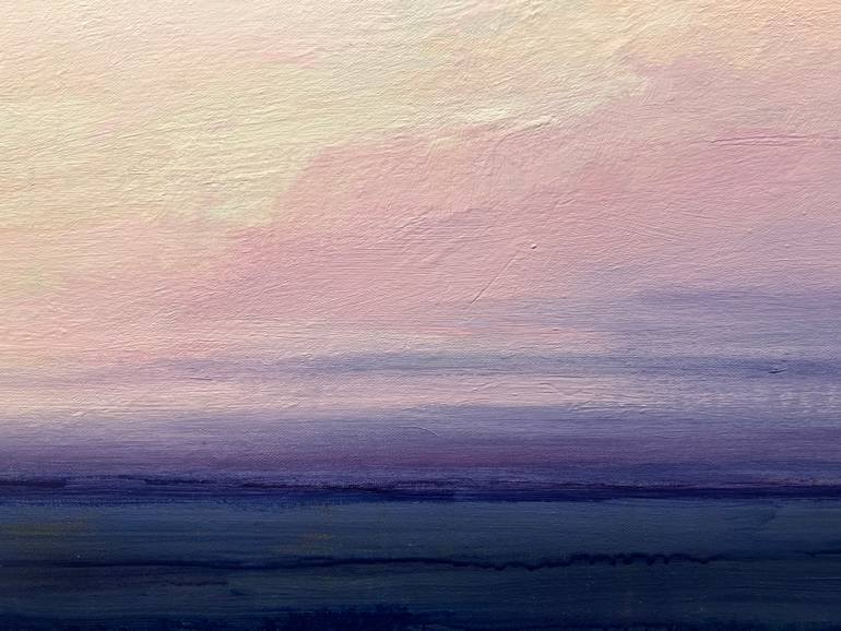 Original Abstract Expressionism Landscape Painting by Hasso Heybrock