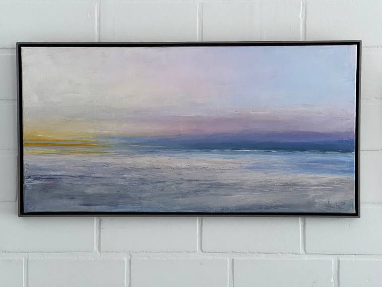 Original Impressionism Seascape Painting by Hasso Heybrock