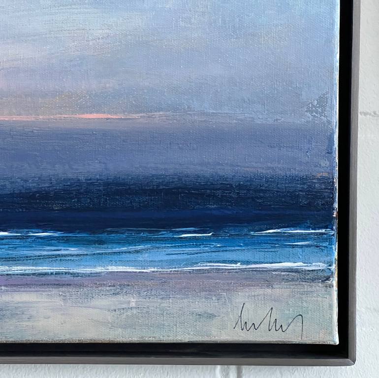 Original Impressionism Seascape Painting by Hasso Heybrock