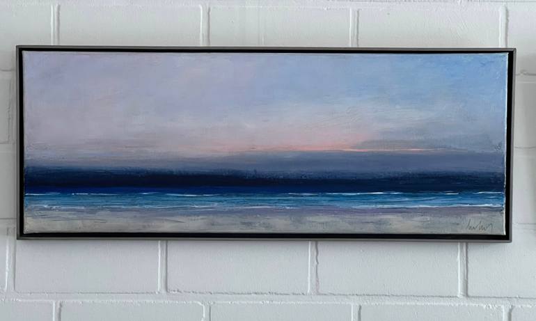 Original Impressionism Seascape Painting by Hasso Heybrock