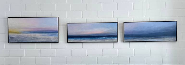 Original Impressionism Seascape Painting by Hasso Heybrock