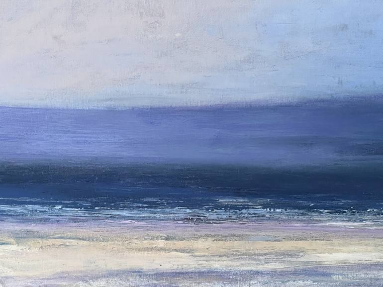 Original Impressionism Seascape Painting by Hasso Heybrock