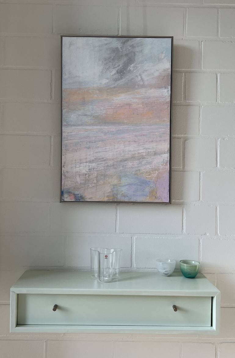 Original Abstract Expressionism Abstract Painting by Hasso Heybrock