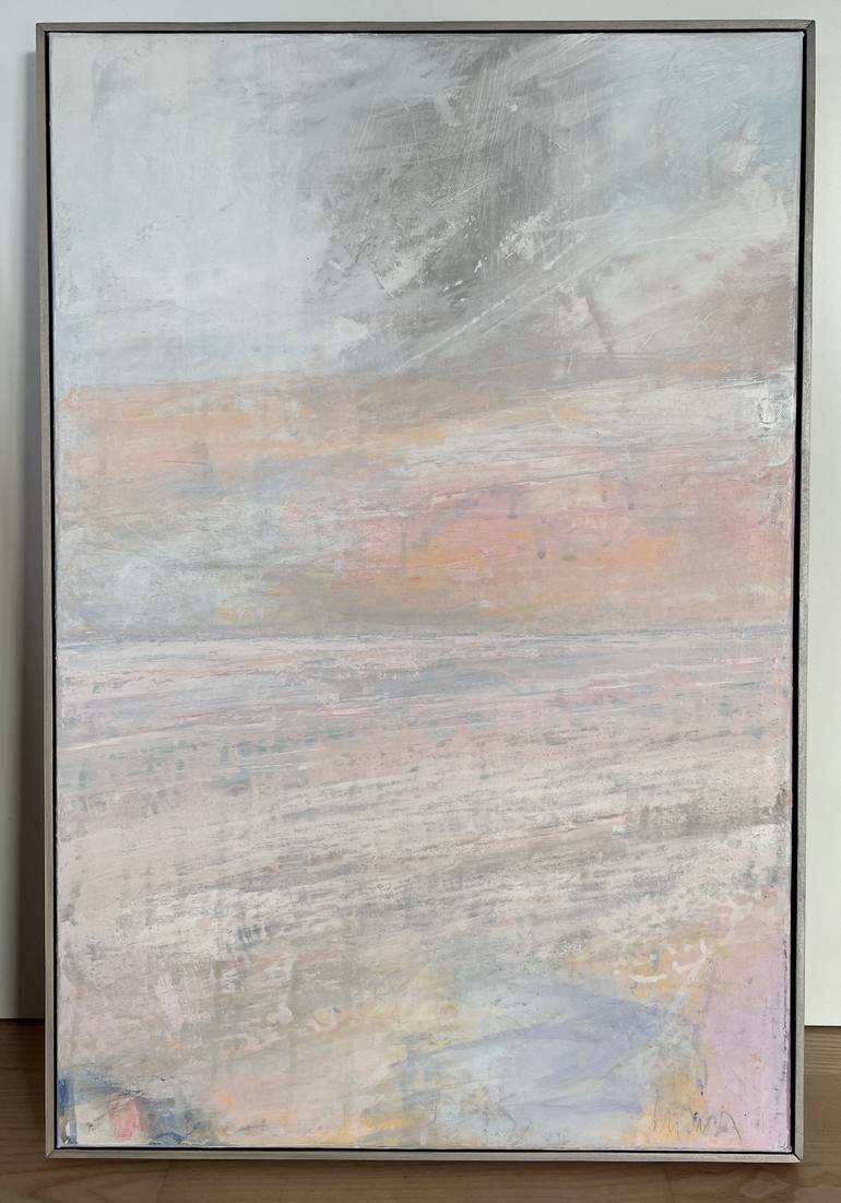 Original Abstract Expressionism Abstract Painting by Hasso Heybrock