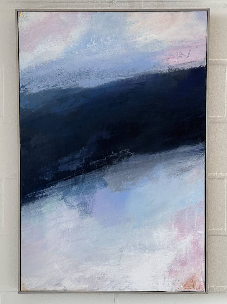 Original Abstract Expressionism Abstract Painting by Hasso Heybrock