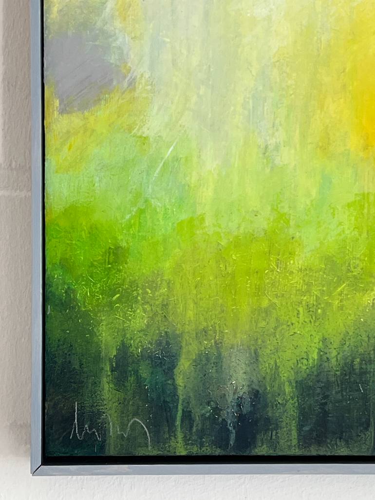 Original Abstract Expressionism Abstract Painting by Hasso Heybrock