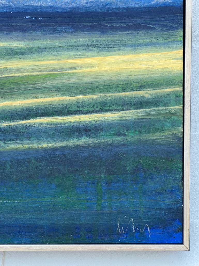 Original Impressionism Landscape Painting by Hasso Heybrock
