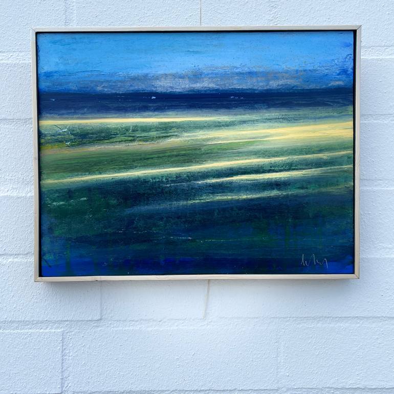 Original Impressionism Landscape Painting by Hasso Heybrock