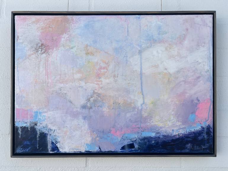 Original Abstract Expressionism Abstract Painting by Hasso Heybrock