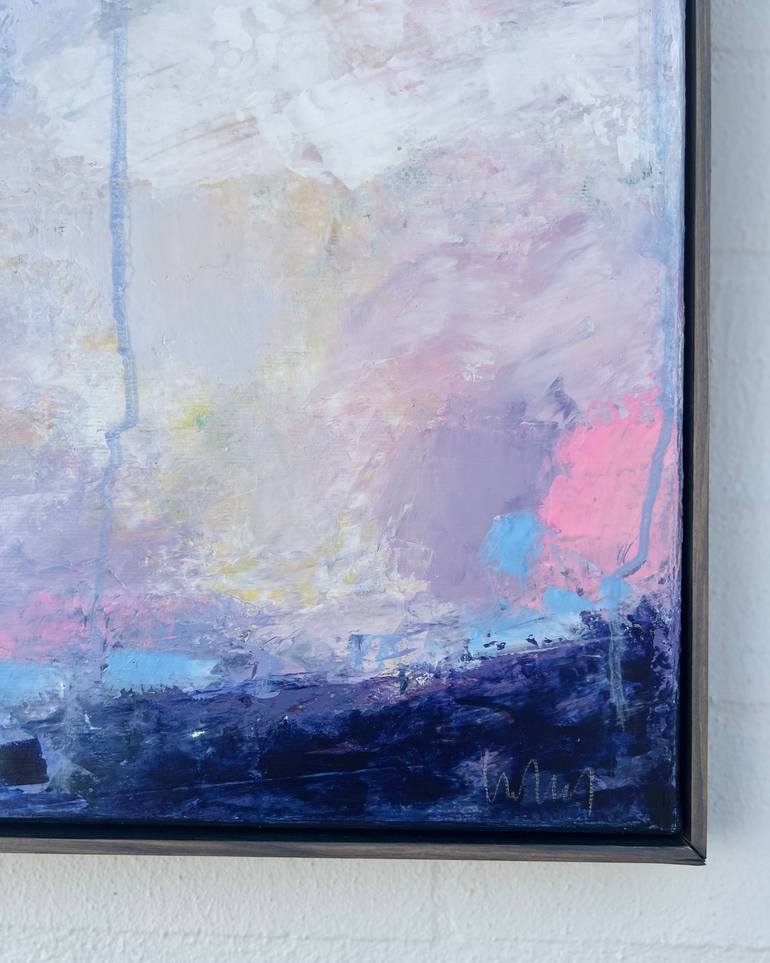 Original Abstract Expressionism Abstract Painting by Hasso Heybrock