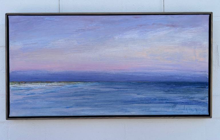 Original Impressionism Seascape Painting by Hasso Heybrock