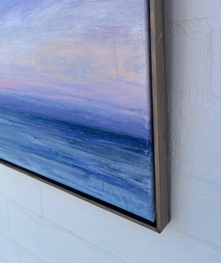 Original Impressionism Seascape Painting by Hasso Heybrock