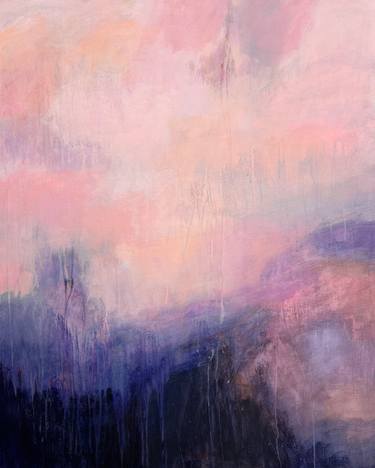 Original Abstract Expressionism Abstract Painting by Hasso Heybrock