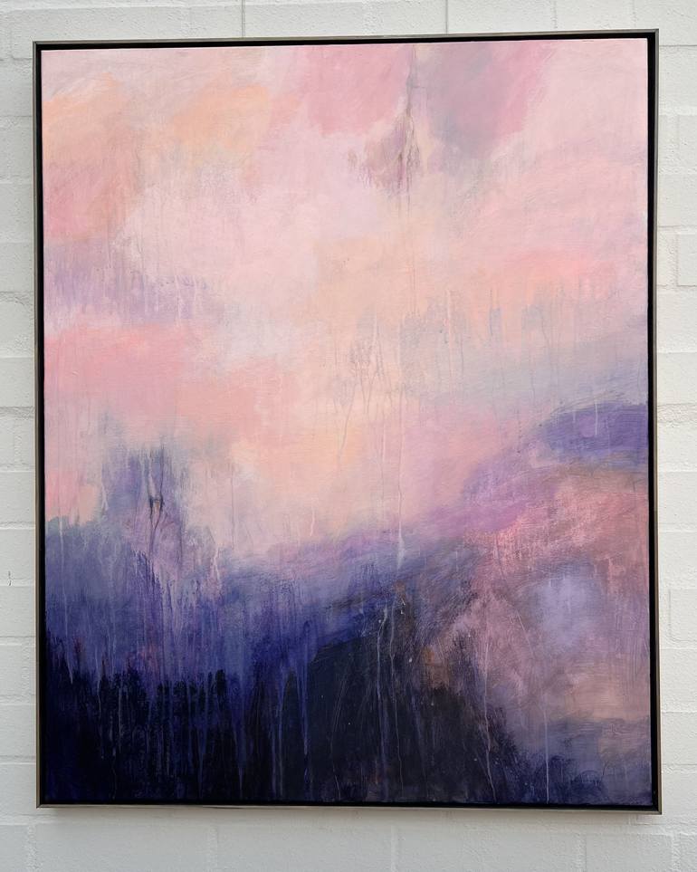 Original Abstract Expressionism Abstract Painting by Hasso Heybrock