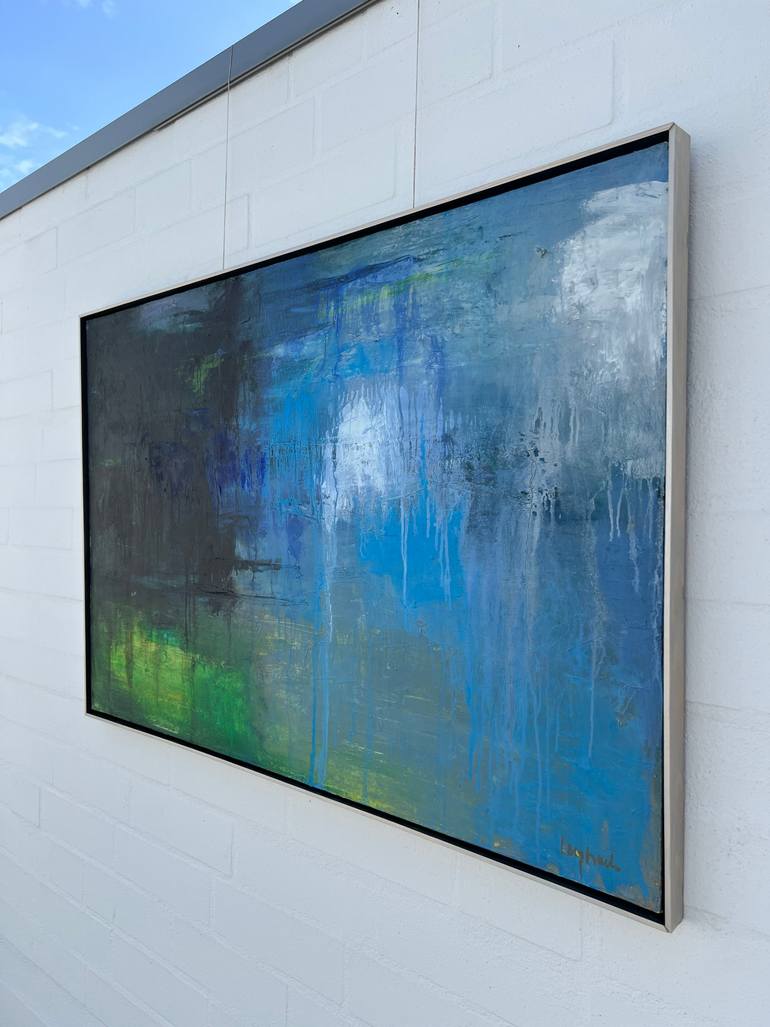 Original Abstract Expressionism Abstract Painting by Hasso Heybrock