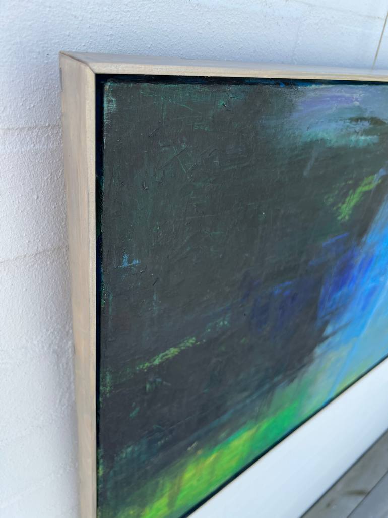 Original Abstract Expressionism Abstract Painting by Hasso Heybrock