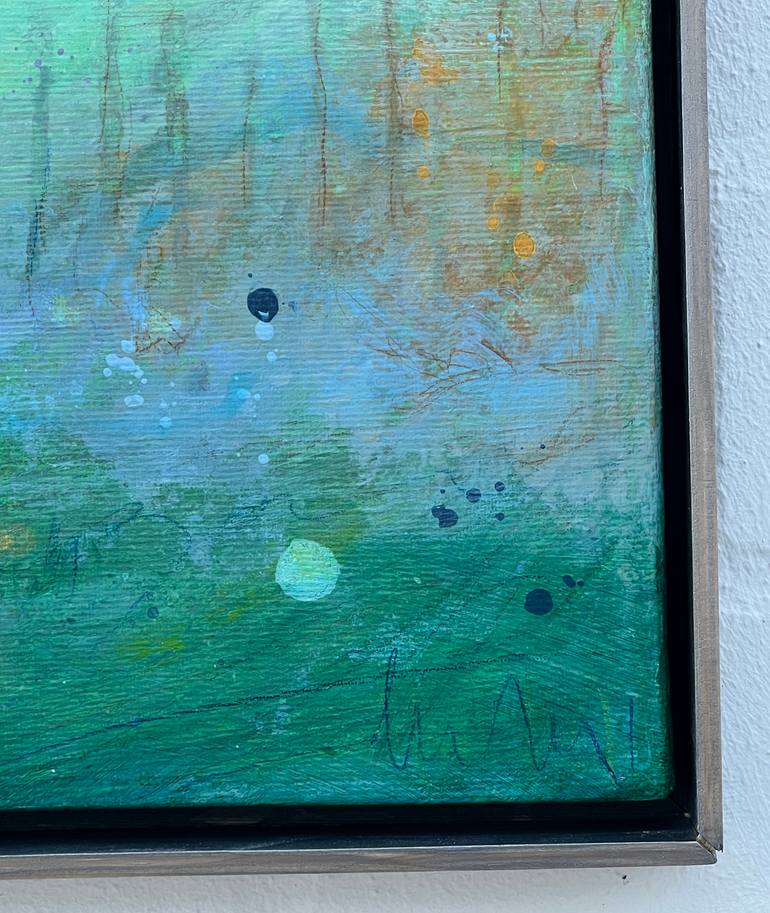 Original Abstract Expressionism Abstract Painting by Hasso Heybrock