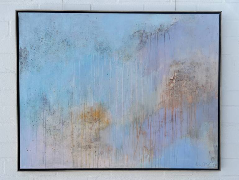 Original Abstract Expressionism Abstract Painting by Hasso Heybrock