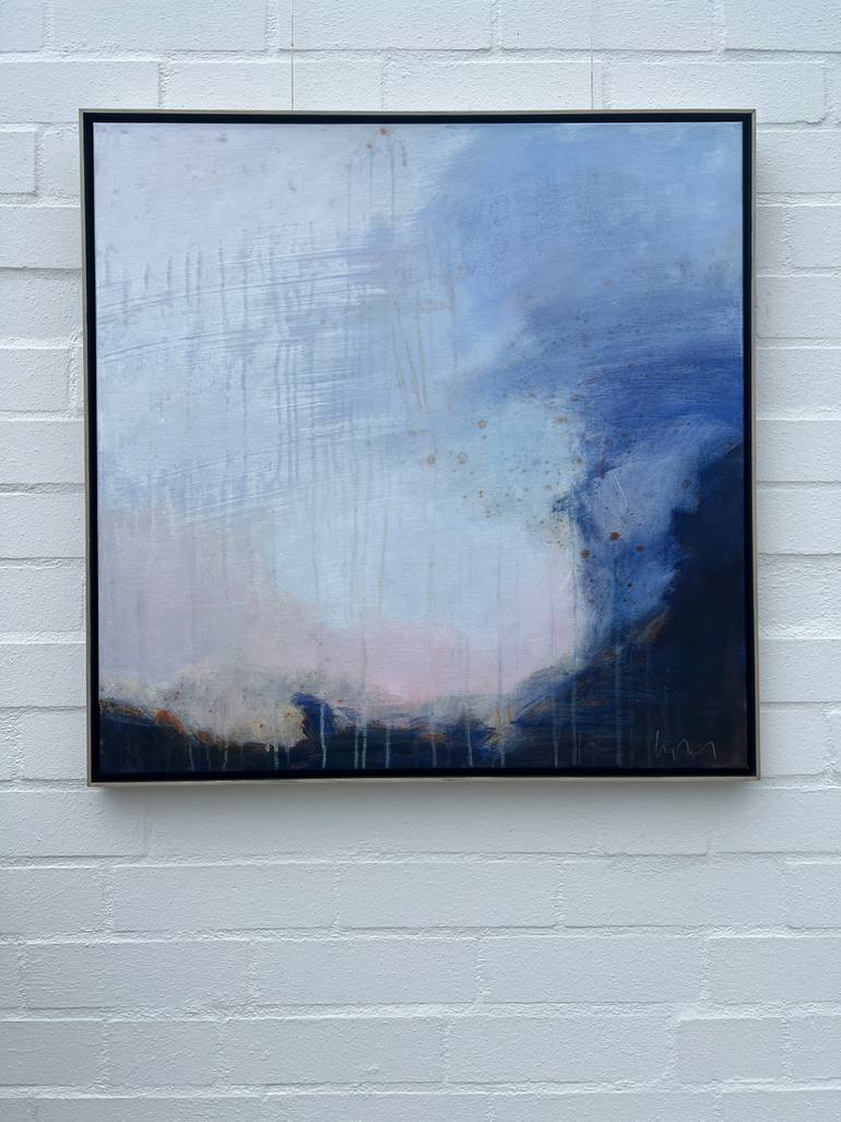 Original Abstract Expressionism Abstract Painting by Hasso Heybrock