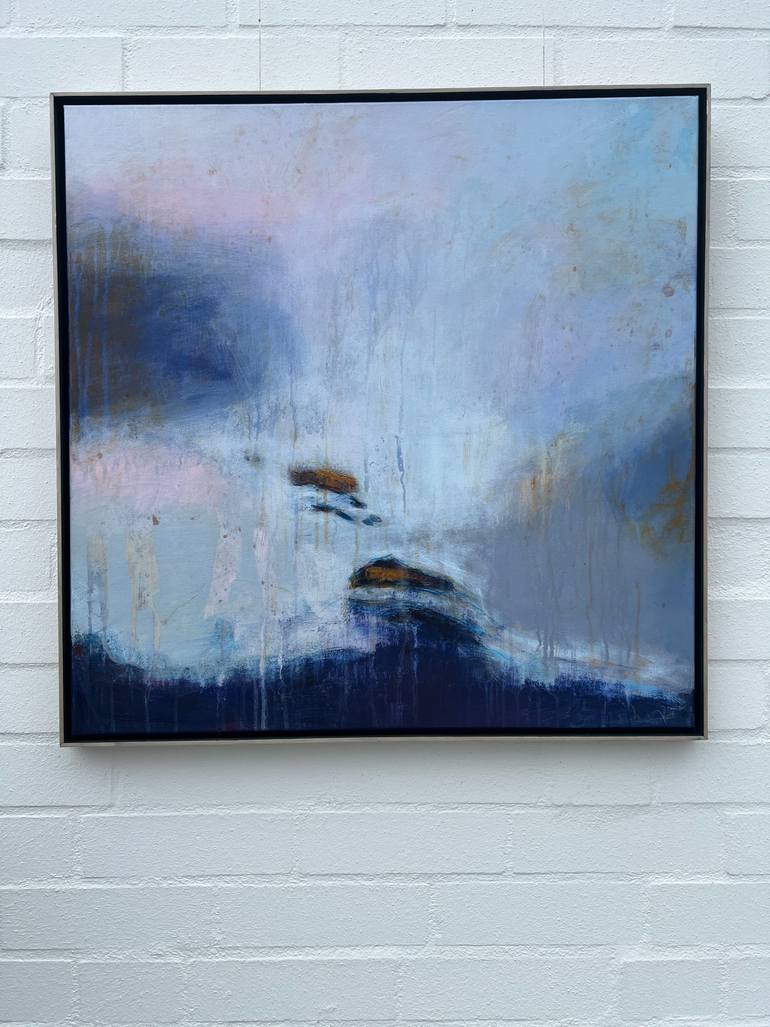 Original Abstract Expressionism Abstract Painting by Hasso Heybrock
