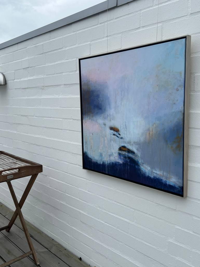 Original Abstract Expressionism Abstract Painting by Hasso Heybrock