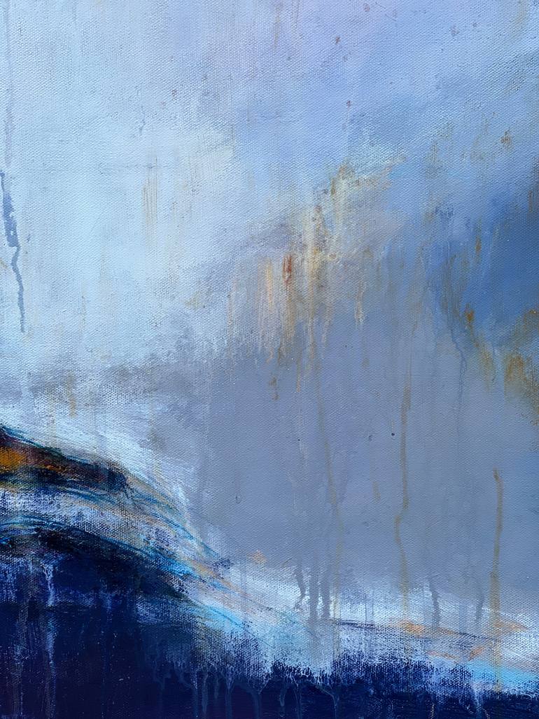 Original Abstract Expressionism Abstract Painting by Hasso Heybrock