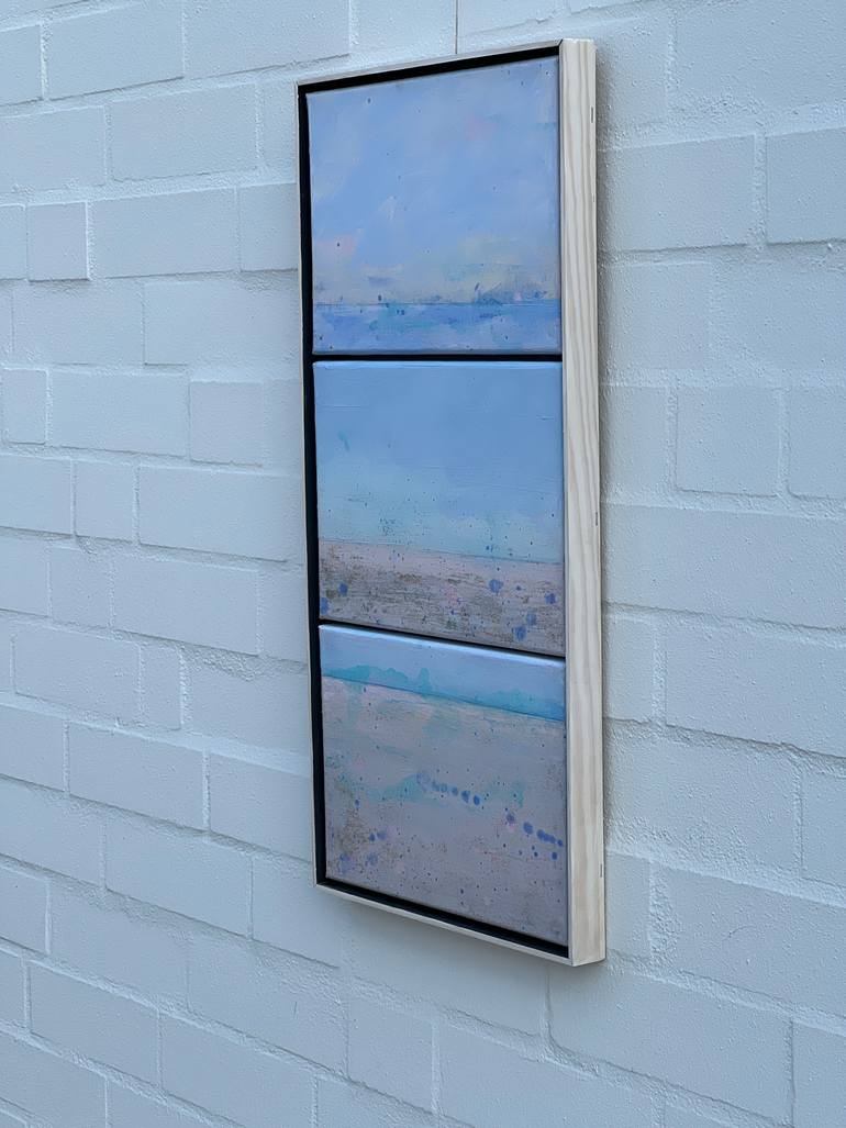 Original Impressionism Beach Painting by Hasso Heybrock