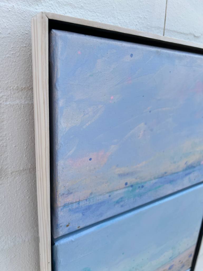 Original Impressionism Beach Painting by Hasso Heybrock