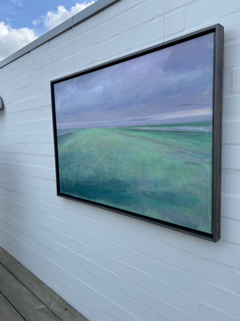 Original Impressionism Nature Painting by Hasso Heybrock