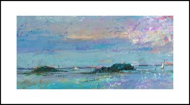 Original Expressionism Seascape Paintings by Hasso Heybrock