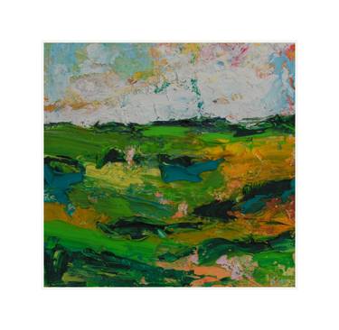 Print of Expressionism Landscape Paintings by Hasso Heybrock