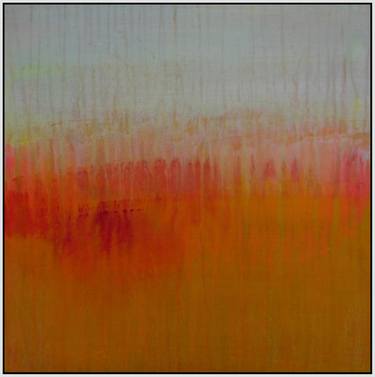 Original Minimalism Abstract Paintings by Hasso Heybrock