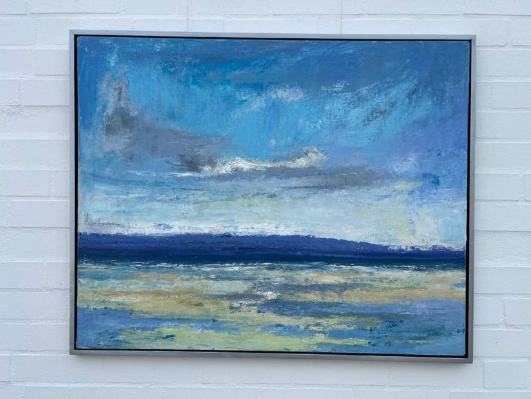 Original Expressionism Seascape Painting by Hasso Heybrock