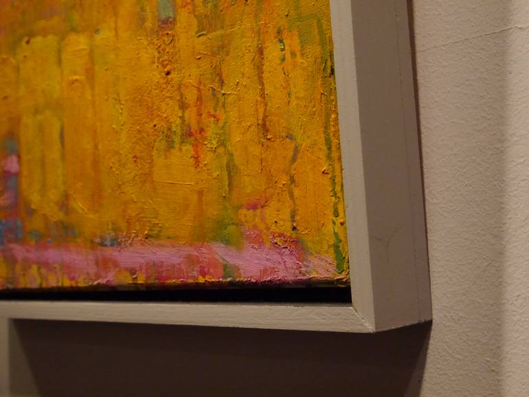 Original Abstract Expressionism Landscape Painting by Hasso Heybrock