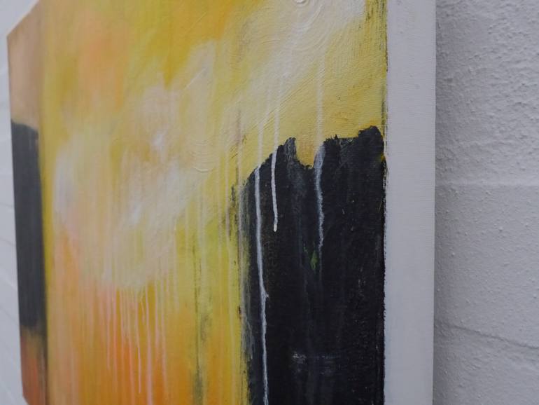 Original Abstract Expressionism Abstract Painting by Hasso Heybrock