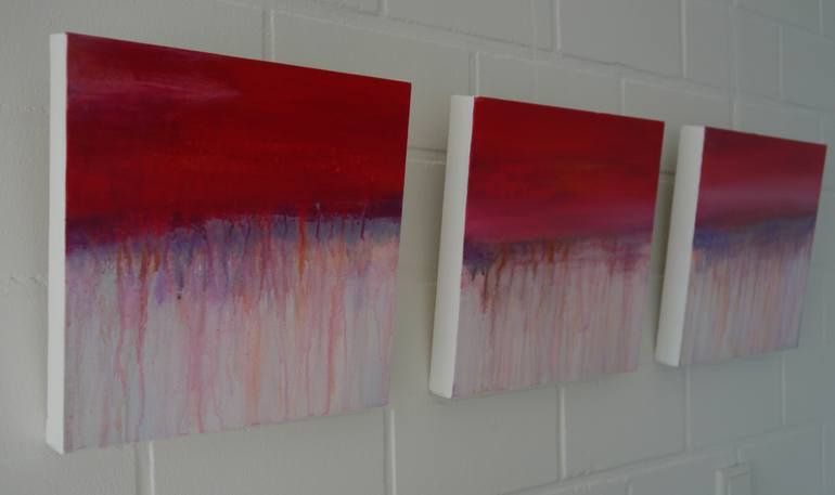 Original Abstract Expressionism Abstract Painting by Hasso Heybrock