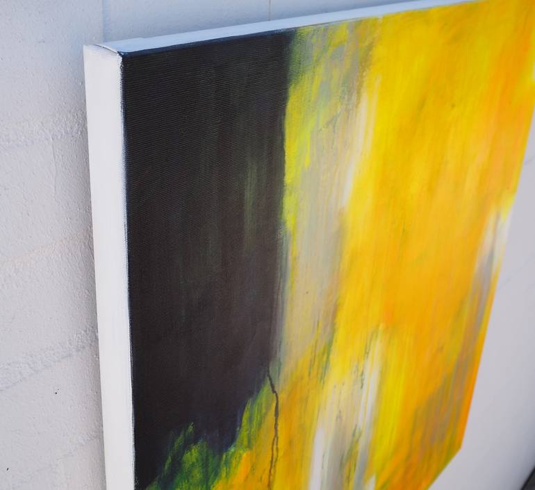 Original Abstract Painting by Hasso Heybrock