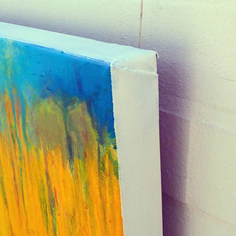 Original Abstract Expressionism Abstract Painting by Hasso Heybrock