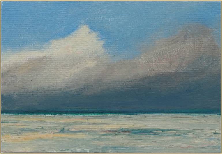 Original Impressionism Seascape Painting by Hasso Heybrock