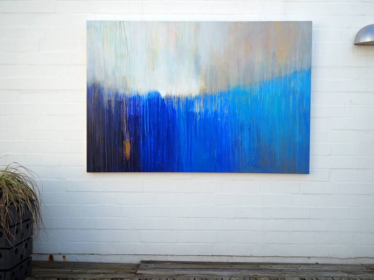 Original Abstract Painting by Hasso Heybrock