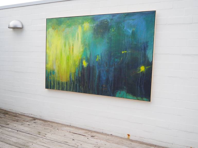 Original Abstract Painting by Hasso Heybrock