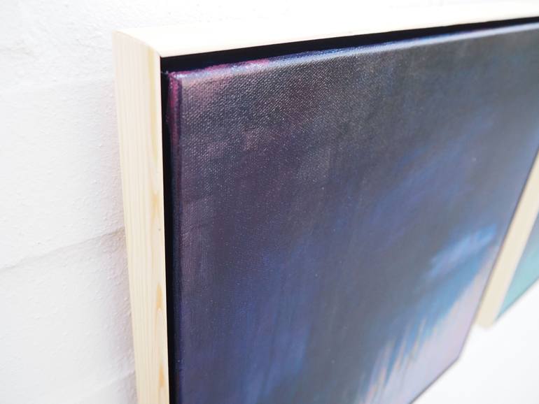 Original Abstract Expressionism Abstract Painting by Hasso Heybrock