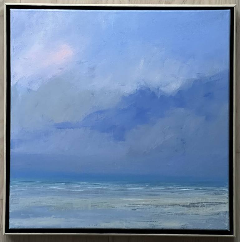 Original Impressionism Beach Painting by Hasso Heybrock