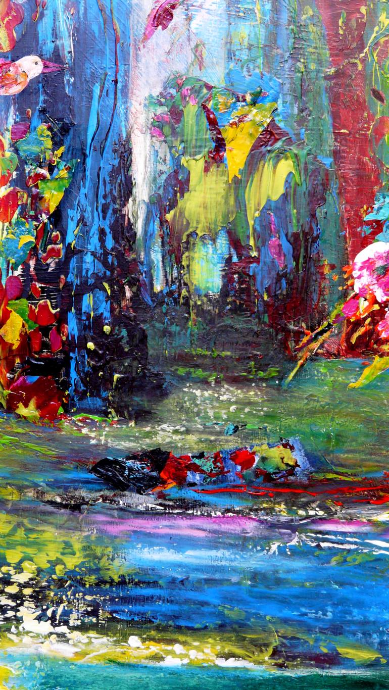 Original Contemporary Landscape Painting by Blanka Mandel