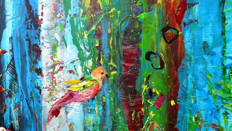 Original Contemporary Landscape Painting by Blanka Mandel