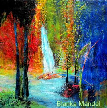 Original Abstract Paintings by Blanka Mandel
