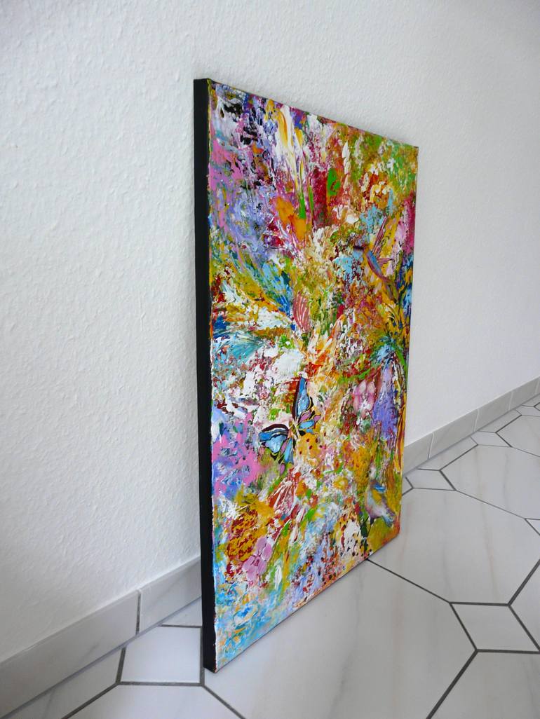 Original Abstract Painting by Blanka Mandel