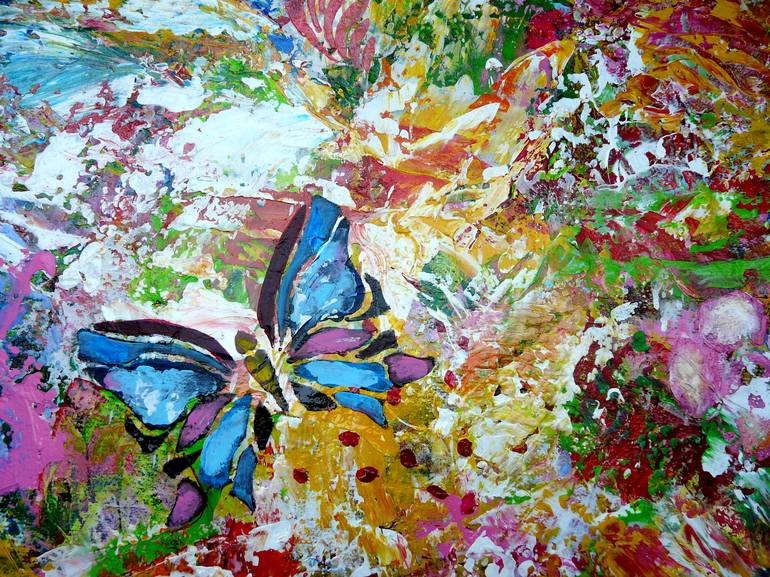 Original Abstract Painting by Blanka Mandel